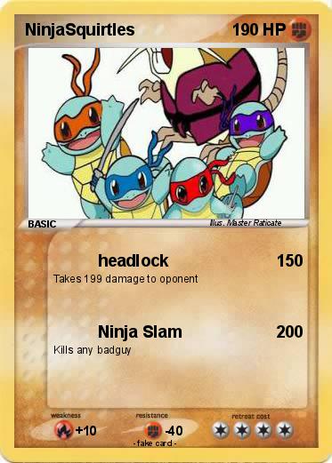 Pokemon NinjaSquirtles