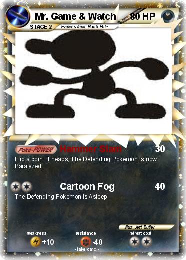 Pokemon Mr. Game & Watch