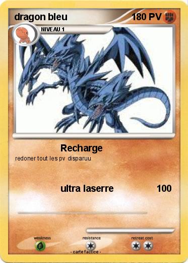 Pokemon dragon bleu