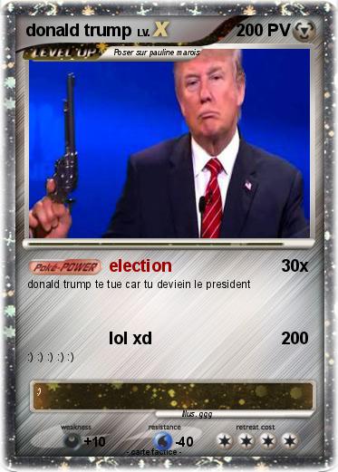 Pokemon donald trump