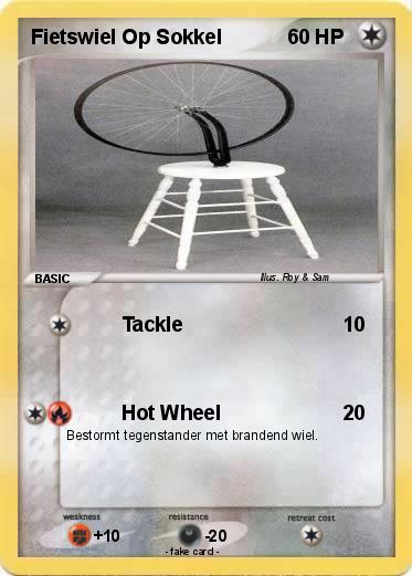Pokemon Fietswiel Op Sokkel