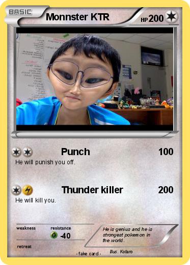 Pokemon Monnster KTR