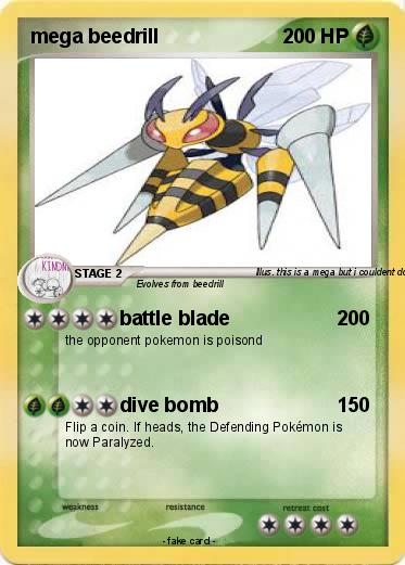Pokemon mega beedrill