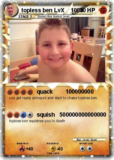 Pokemon topless ben LvX    1000