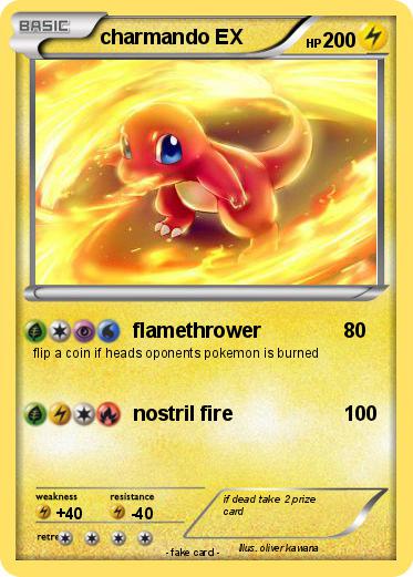 Pokemon charmando EX