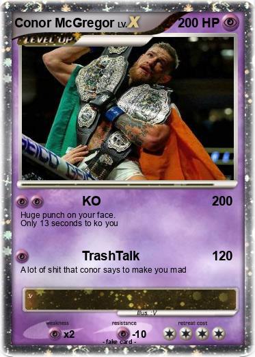 Pokemon Conor McGregor