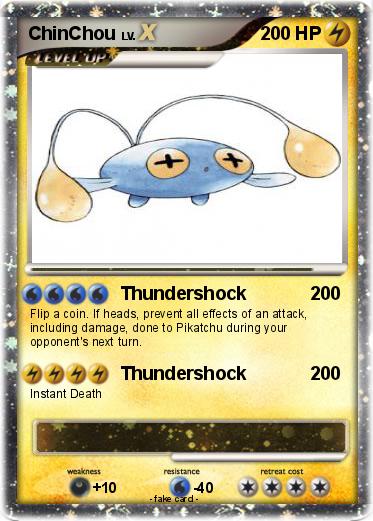 Pokemon ChinChou