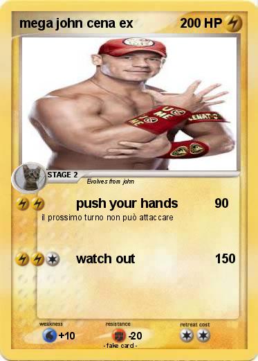 Pokemon mega john cena ex
