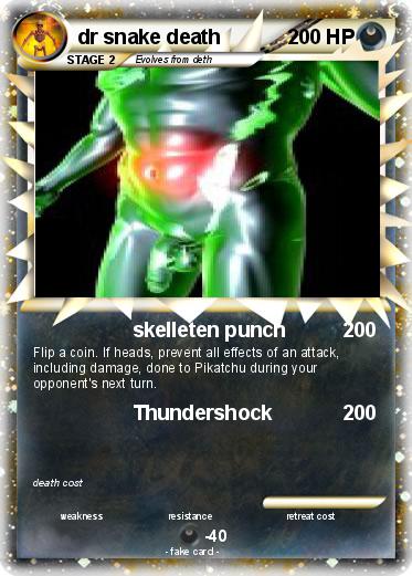 Pokemon dr snake death