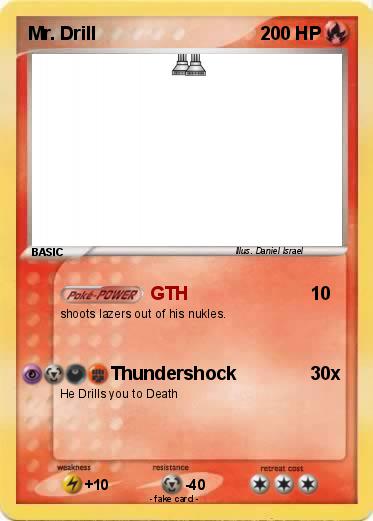 Pokemon Mr. Drill