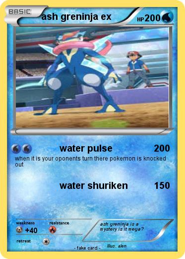 Pokemon ash greninja ex