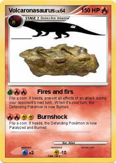 Pokemon Volcaronasaurus