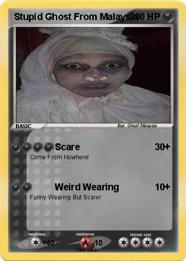 Pokemon Stupid Ghost From Malaysia