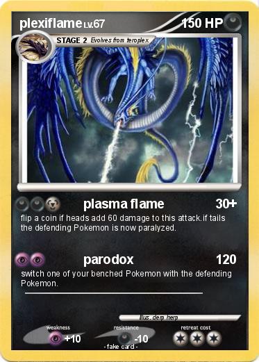 Pokemon plexiflame