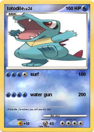 Pokemon totodile