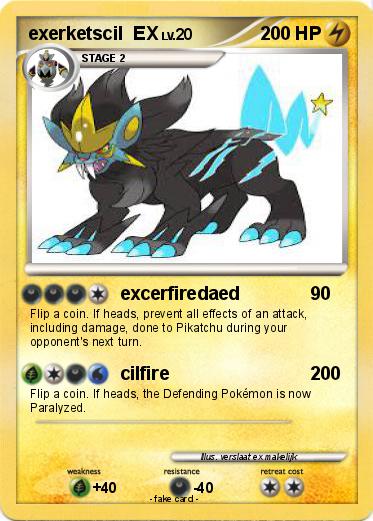 Pokemon exerketscil  EX