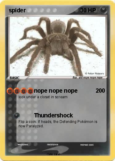 Pokemon spider
