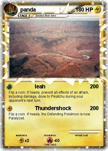 Pokemon panda