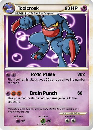 Pokemon Toxicroak