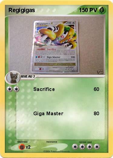 Pokemon Regigigas