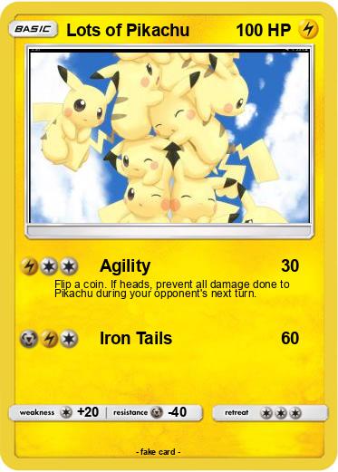 Pokemon Lots of Pikachu