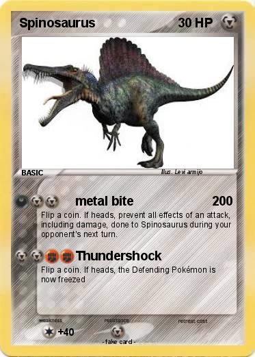 Pokemon Spinosaurus