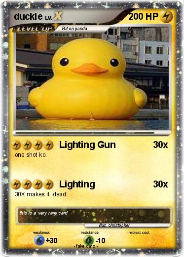 Pokemon duckie