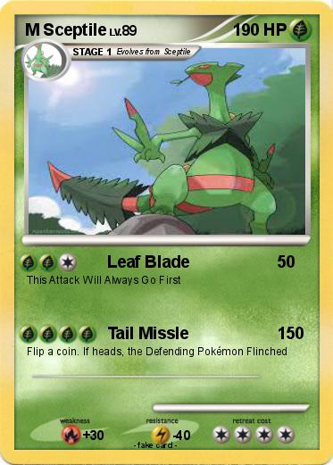Pokemon M Sceptile