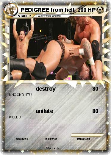 Pokemon PEDIGREE from hell