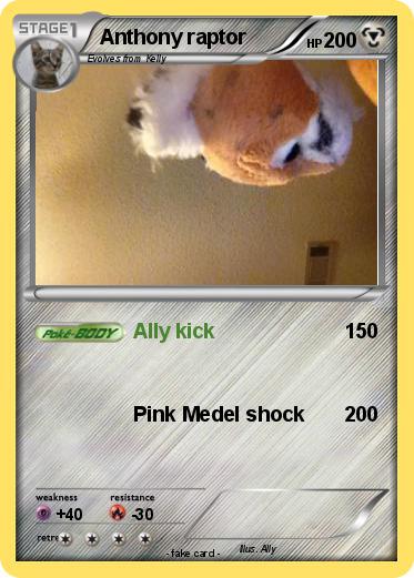 Pokemon Anthony raptor