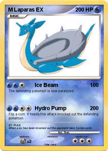 Pokemon M Laparas EX