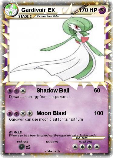 Pokemon Gardivoir EX