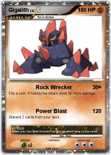 Pokemon Gigalith