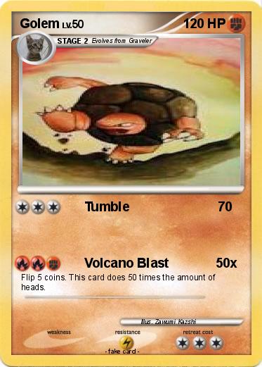Pokemon Golem