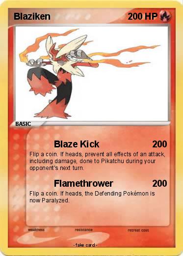Pokemon Blaziken