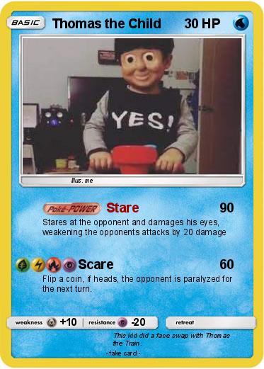 Pokemon Thomas the Child