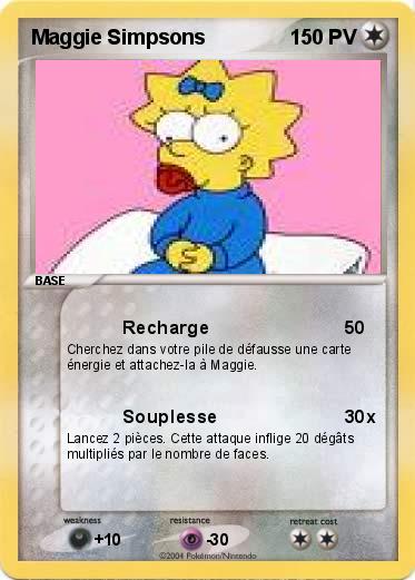 Pokemon Maggie Simpsons