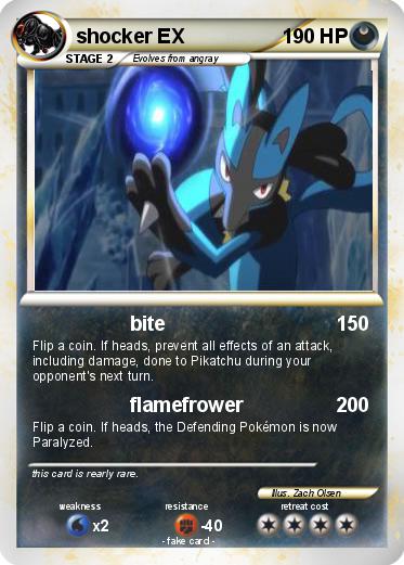 Pokemon shocker EX