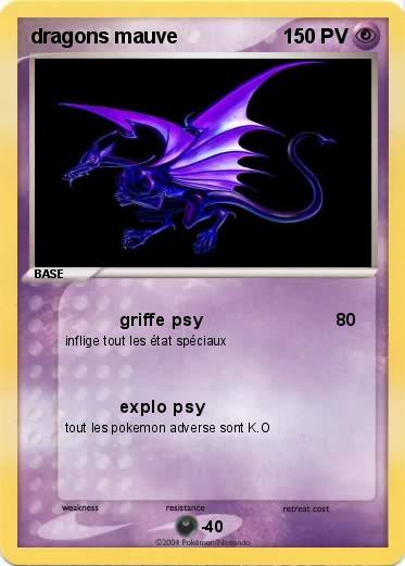 Pokemon dragons mauve