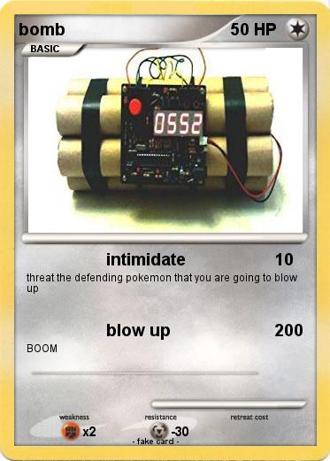 Pokemon bomb