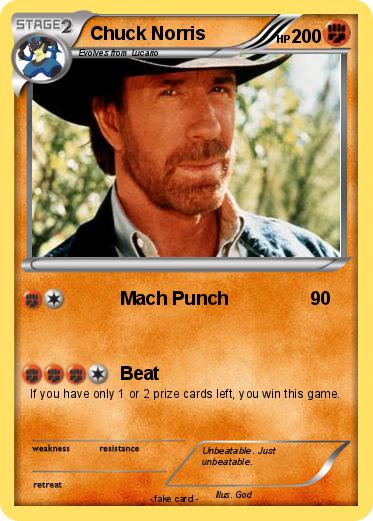 Pokemon Chuck Norris