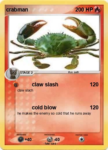 Pokemon crabman