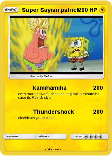 Pokemon Super Sayian patrick