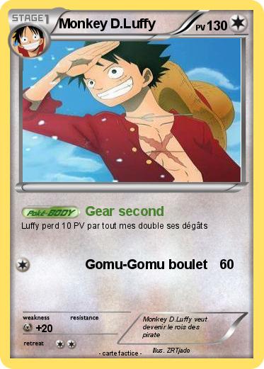 Pokemon Monkey D.Luffy