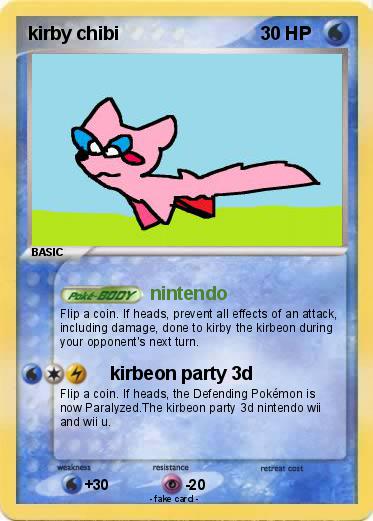 Pokemon kirby chibi