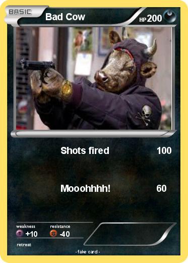 Pokemon Bad Cow
