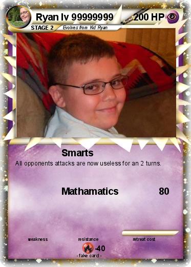 Pokemon Ryan lv 99999999