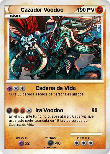 Pokemon Cazador Voodoo