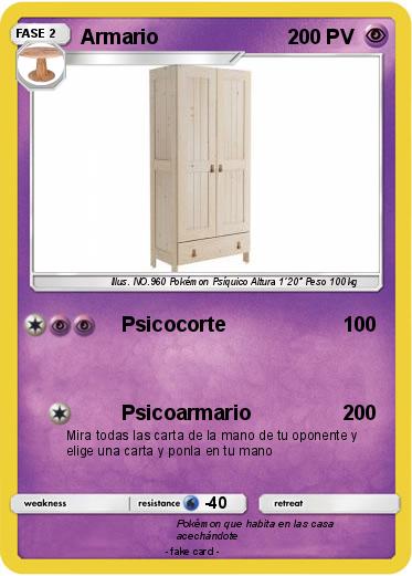 Pokemon Armario