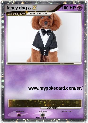 Pokemon fancy dog